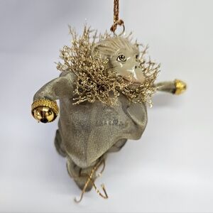 NEW VINTAGE Katherine's Collection Monkey Charm Bell Bag Ornament Wayne Kleski